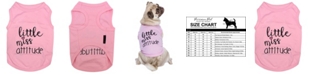 Parisian Pet Little Miss Attitude Dog T-Shirt